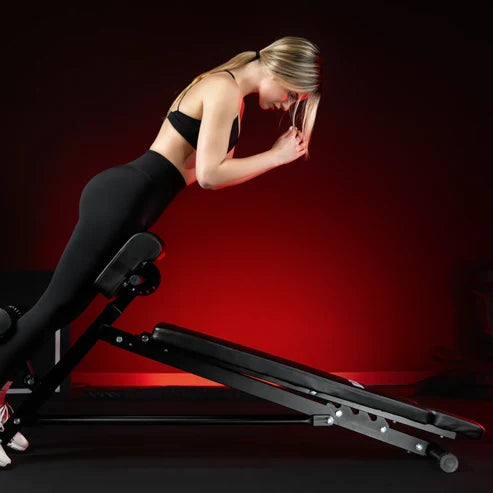 Weight Bench with Hyperextension Adjustable