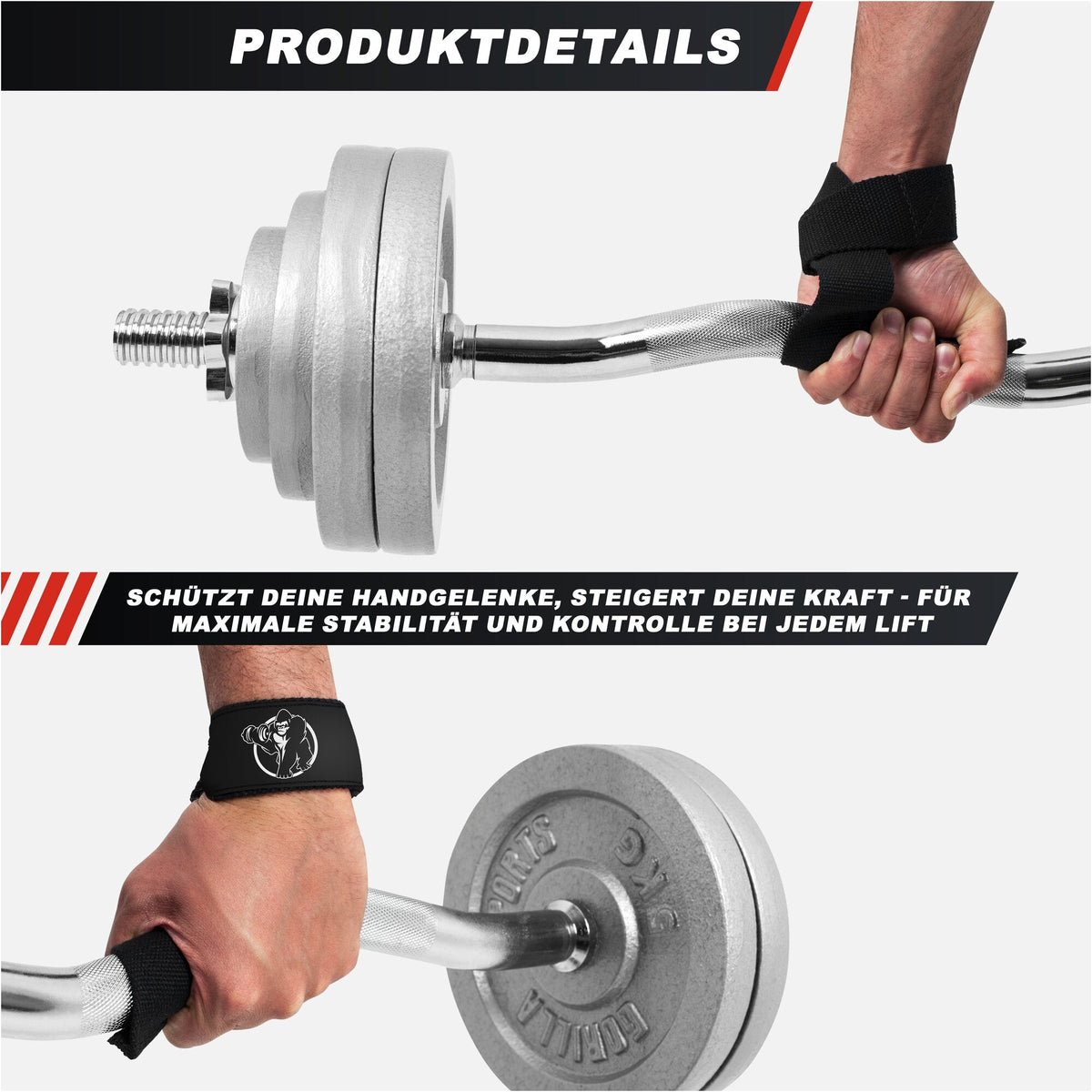 Lifting Straps with Silicone