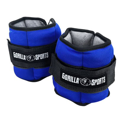 Adjustable Weight Cuffs 0.45 - 2.25 kg in Various Colours