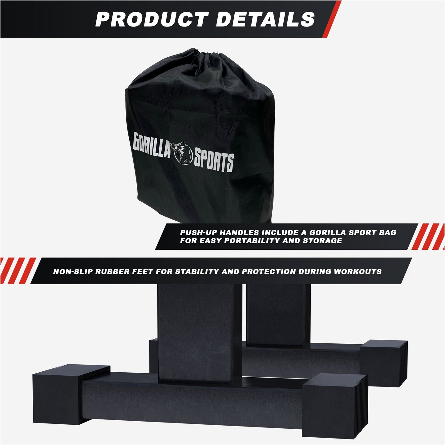 Push-Up Bars, Set of 2