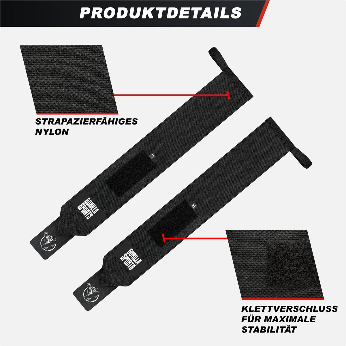 Wrist Wraps Set 45 cm