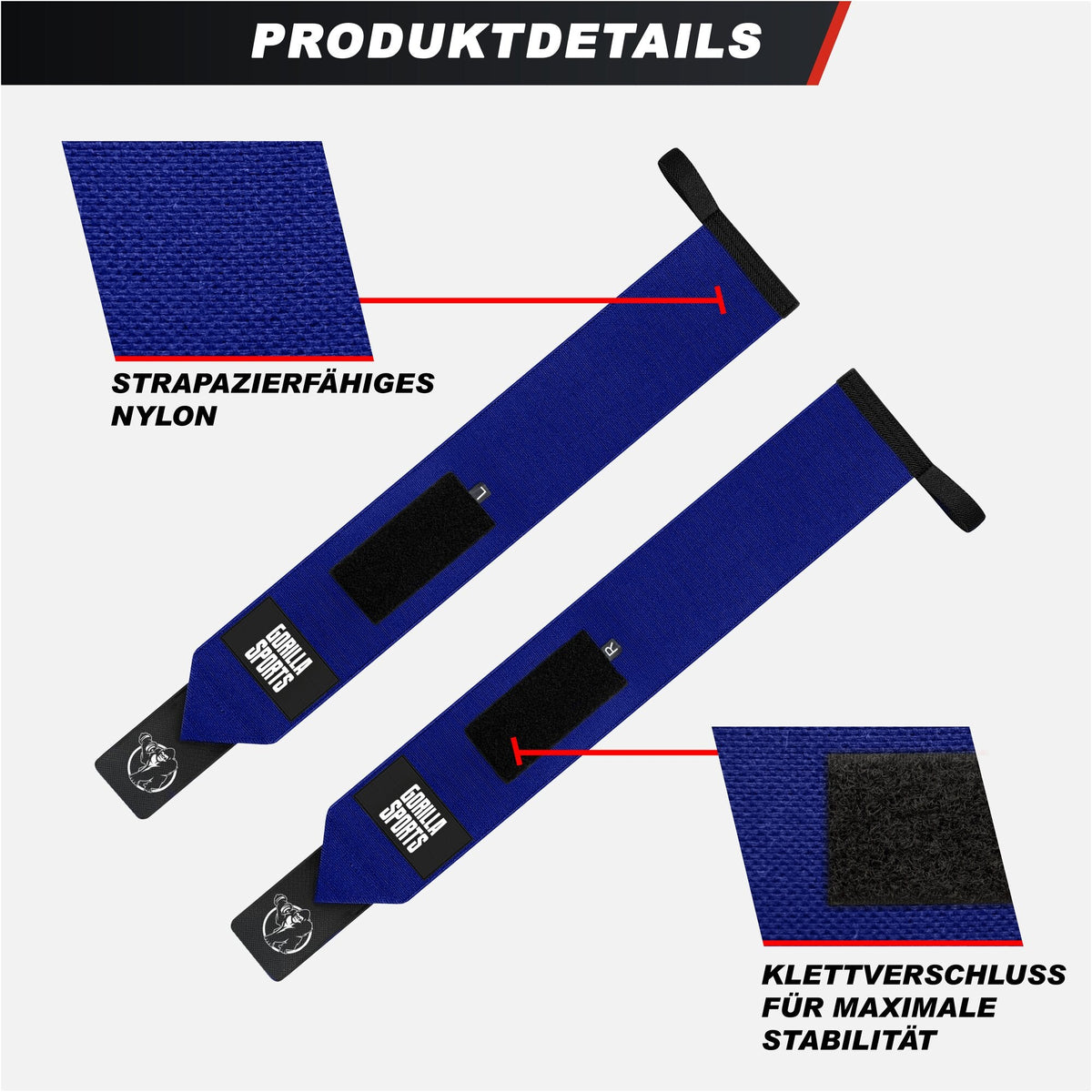 Wrist Wraps Set 45 cm