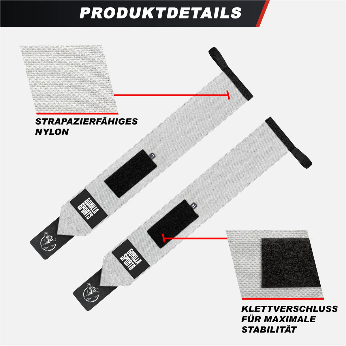 Wrist Wraps Set 45 cm