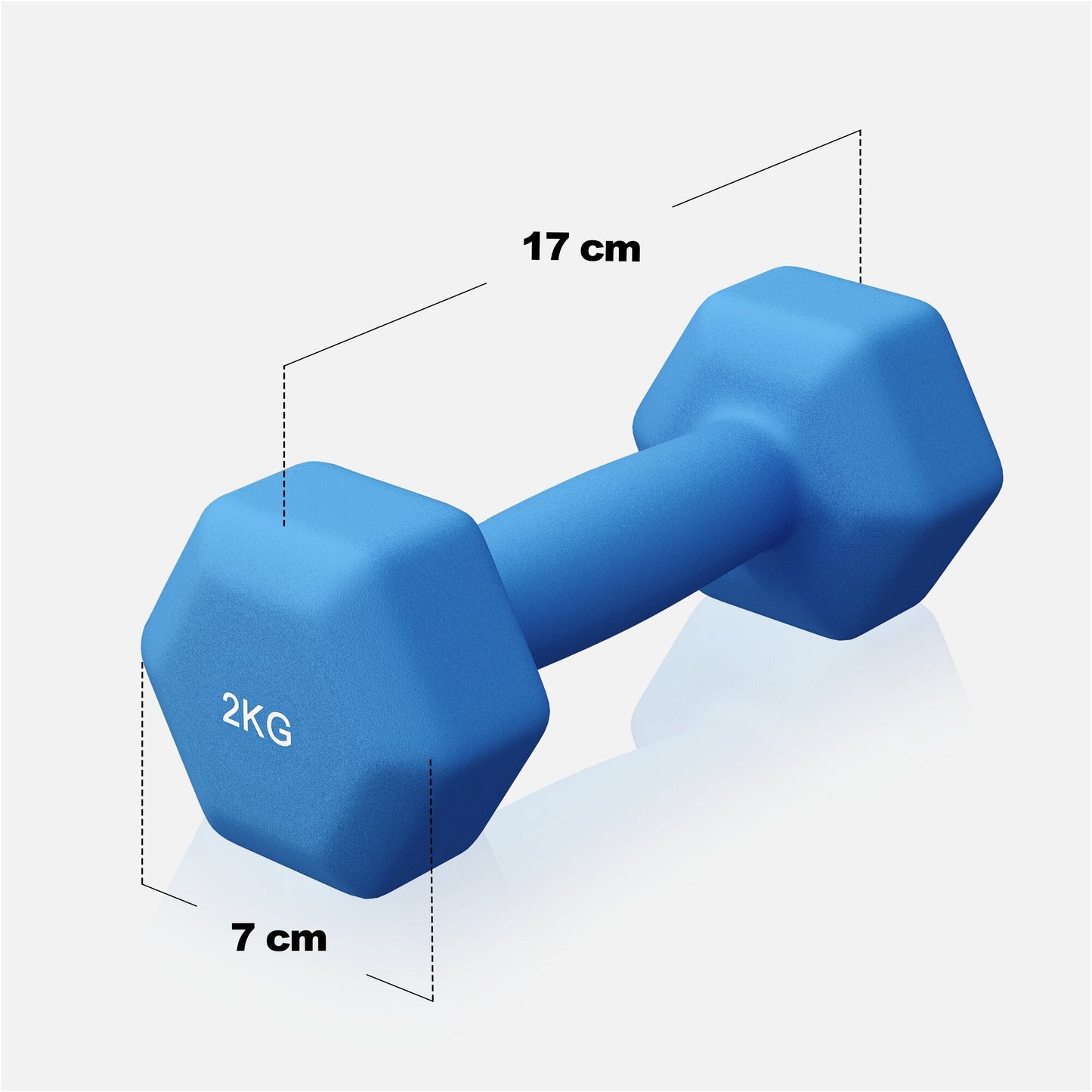 Dumbbell Set Neoprene