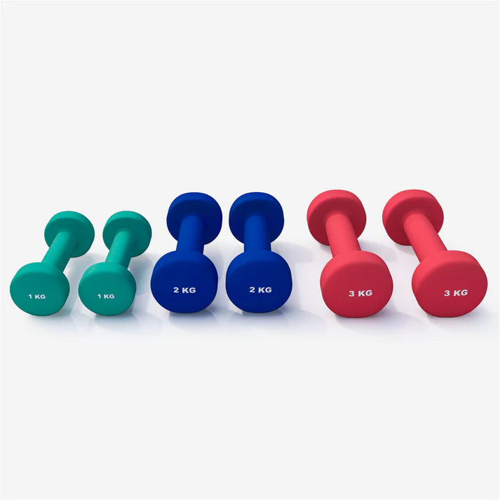 Neoprene Dumbbells (Set 2 x 0.5 - 5 kg)