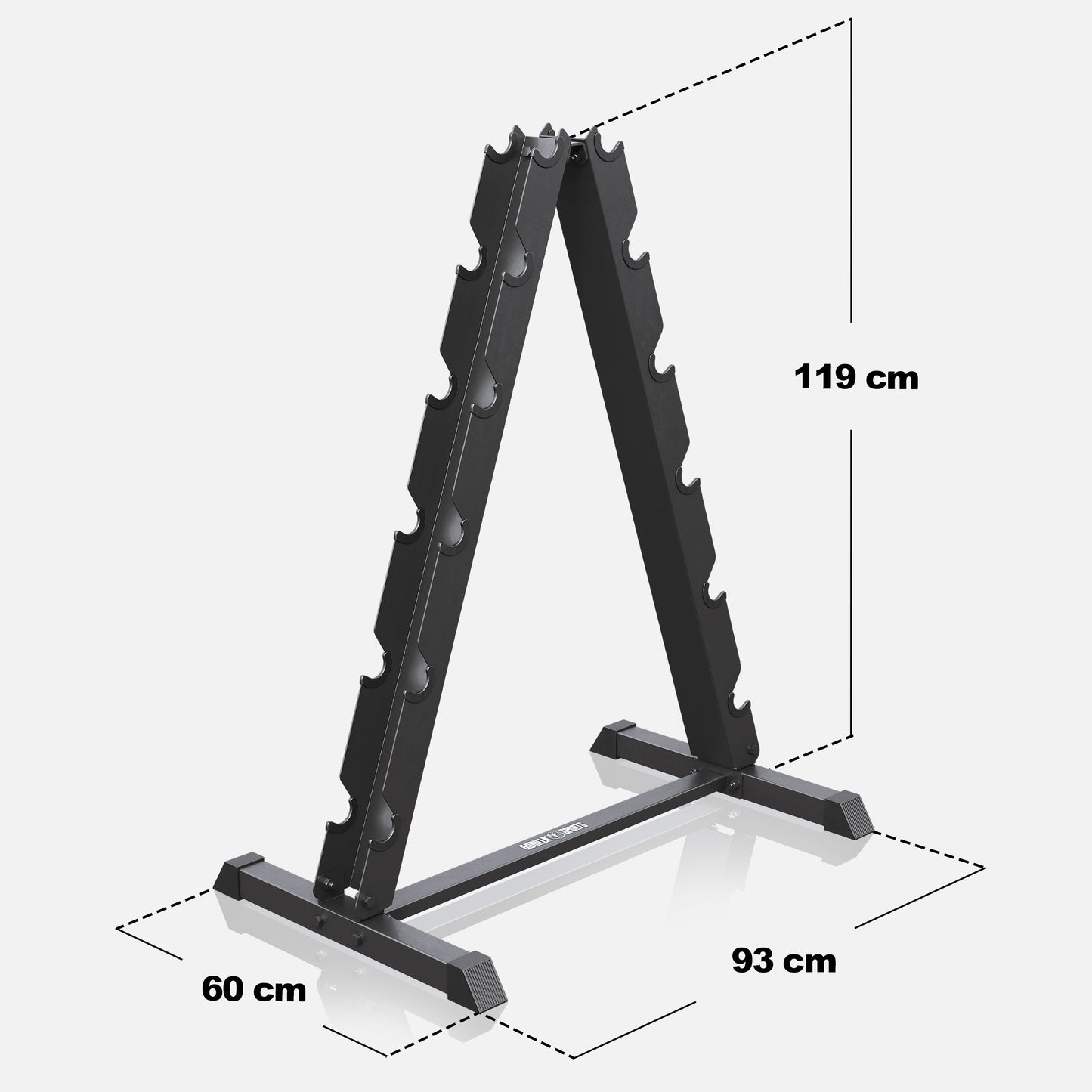 Dumbbell Rack Black