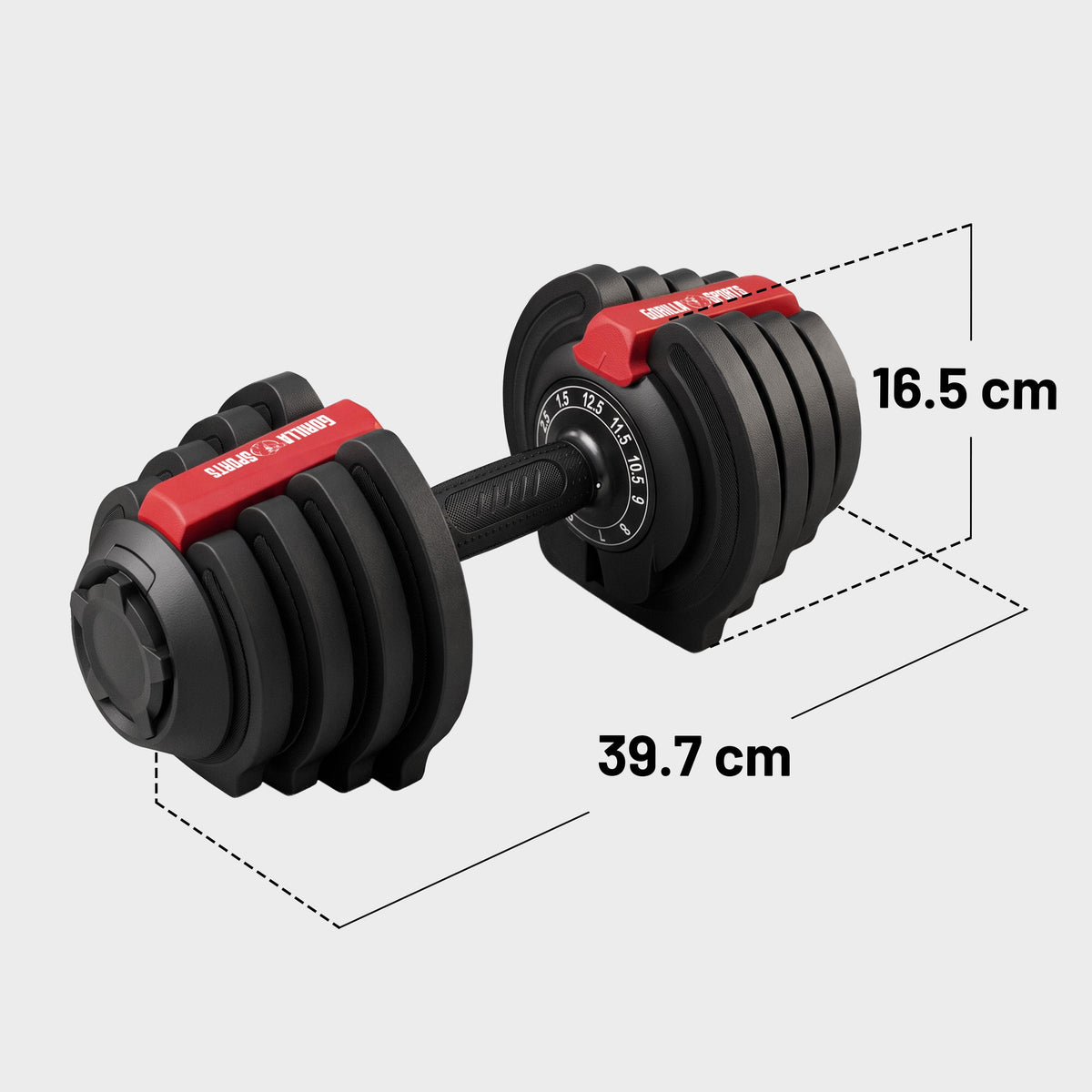 Adjustable Dumbbells 25 kg (2 x 12.5 kg)