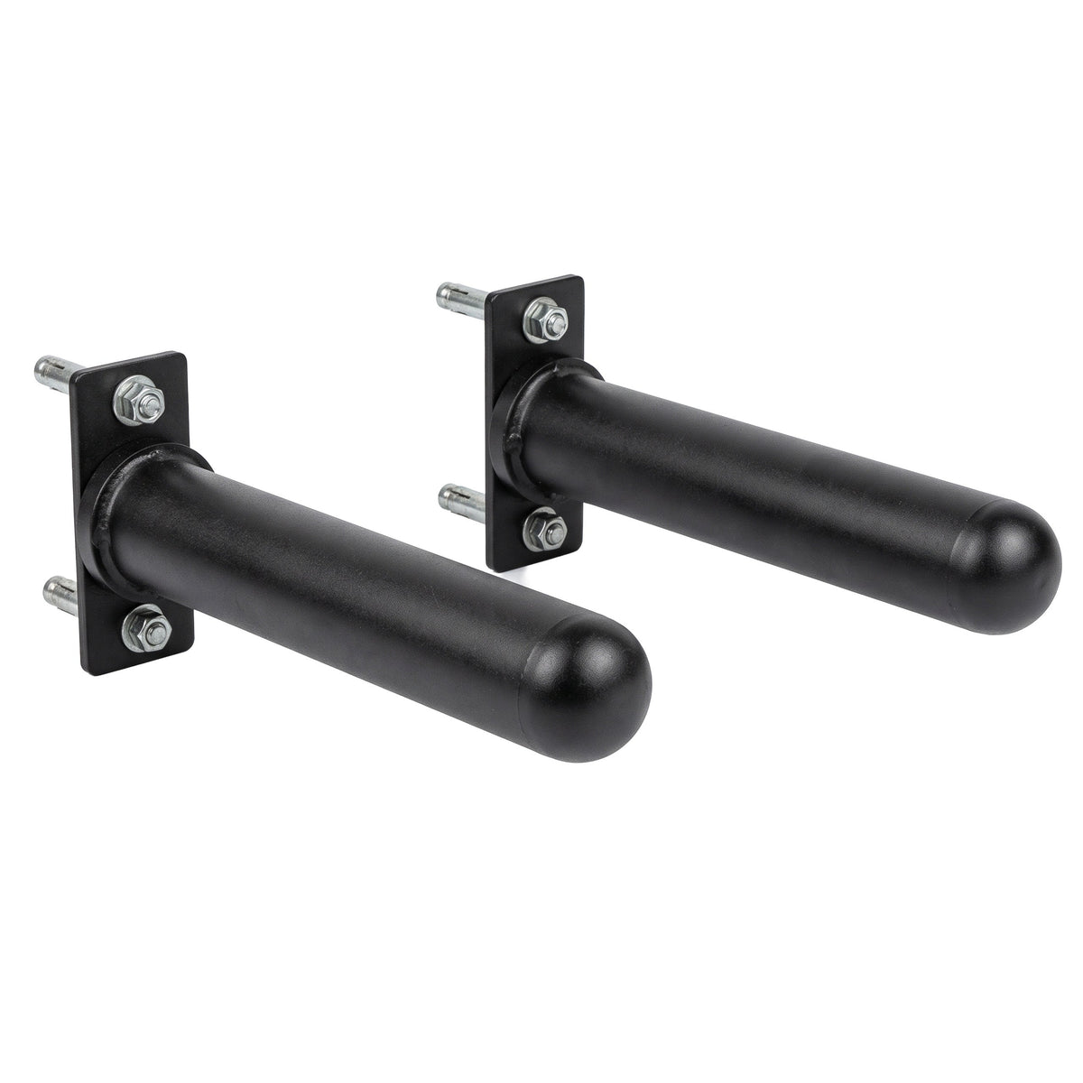 Wall Mounted Weight Plate Storage, black