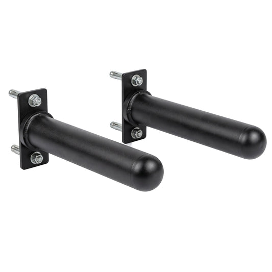 Wall Mounted Weight Plate Storage, black