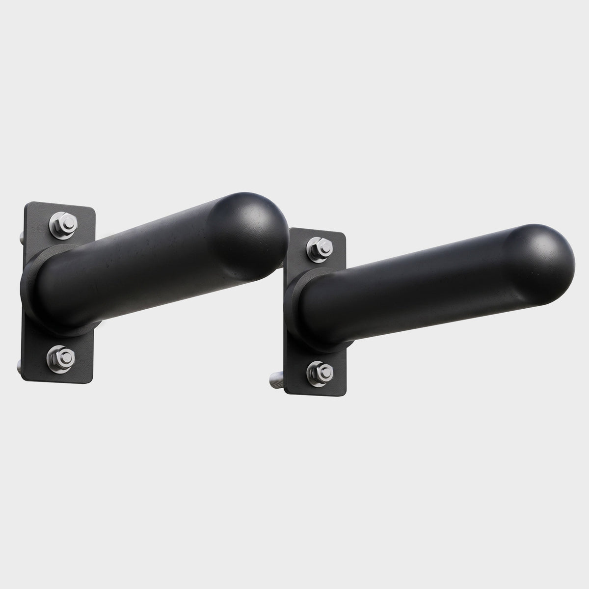 Wall Mounted Weight Plate Storage, black