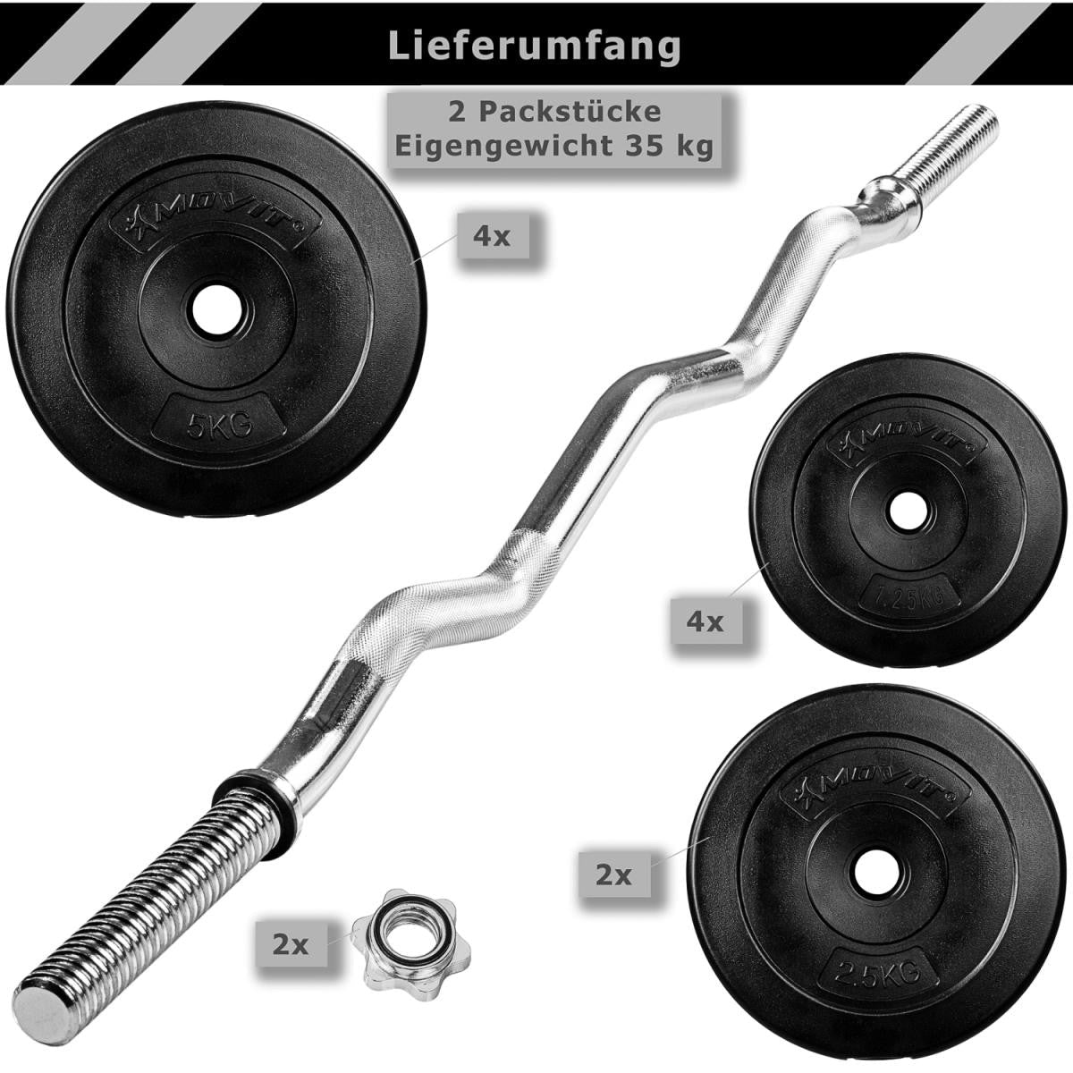 Curl Set 23.5 kg