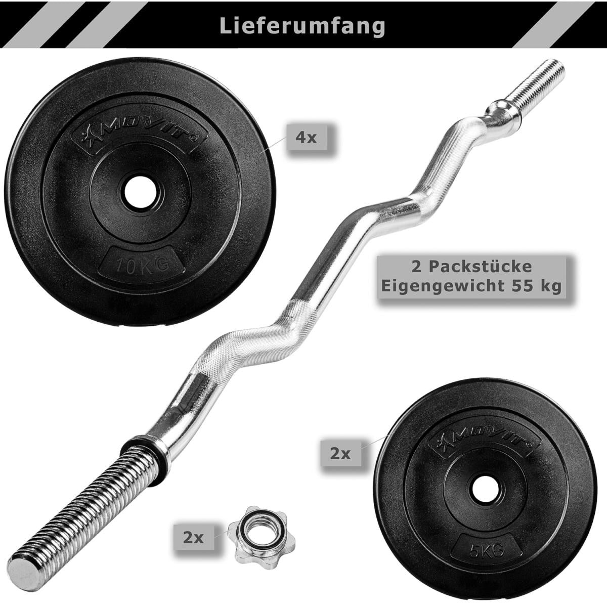 Curl Set 23.5 kg