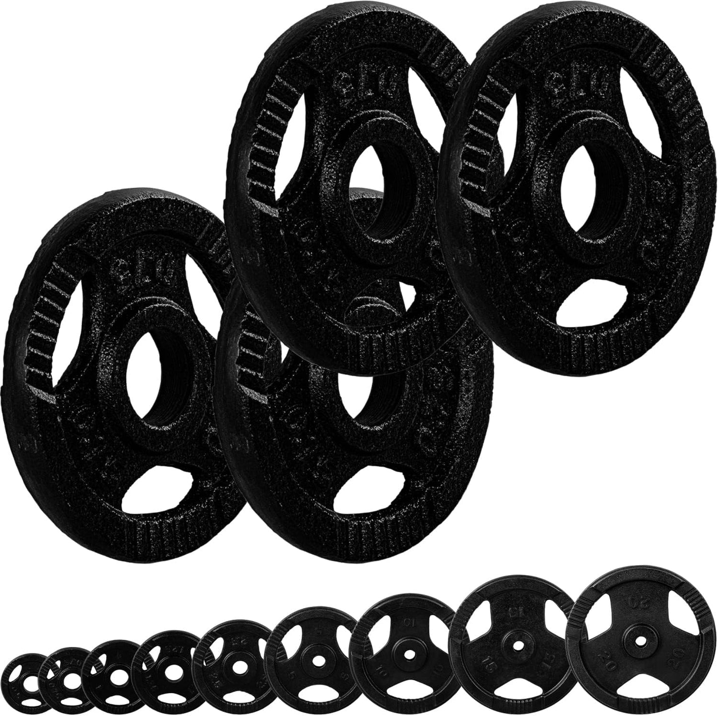 Weight Plate Set Cast Iron Gripper 2 - 20 kg