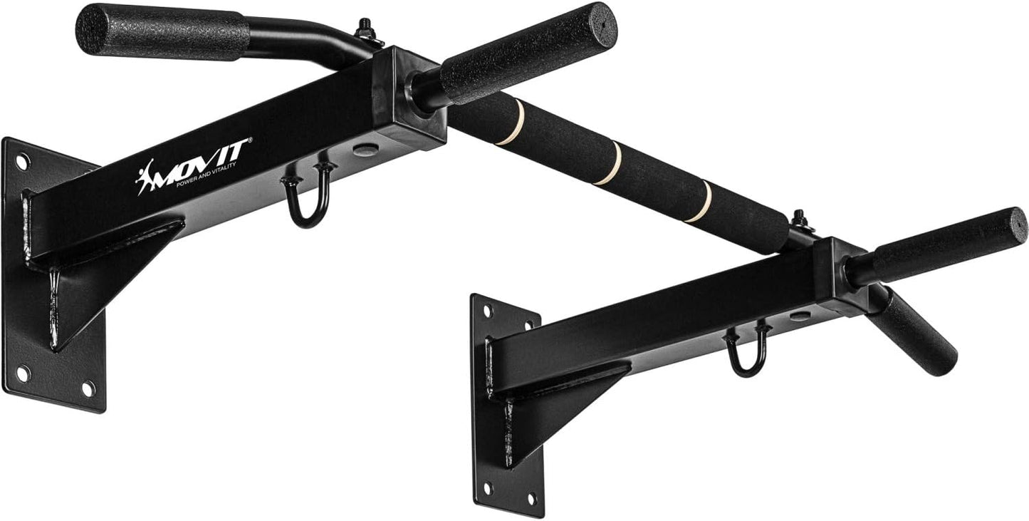Pull-Up Bar Wall-Mounted - Black/White