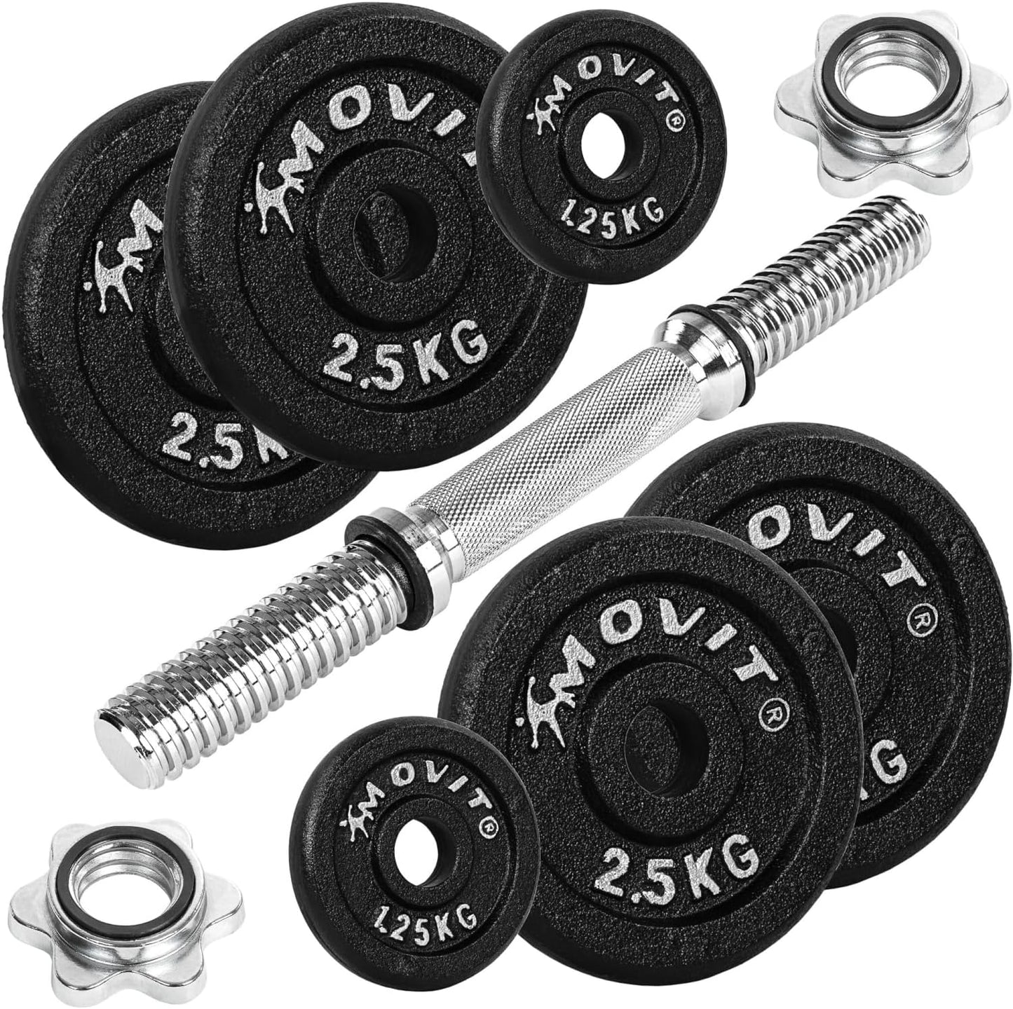 Dumbbell Set 10 - 25 kg