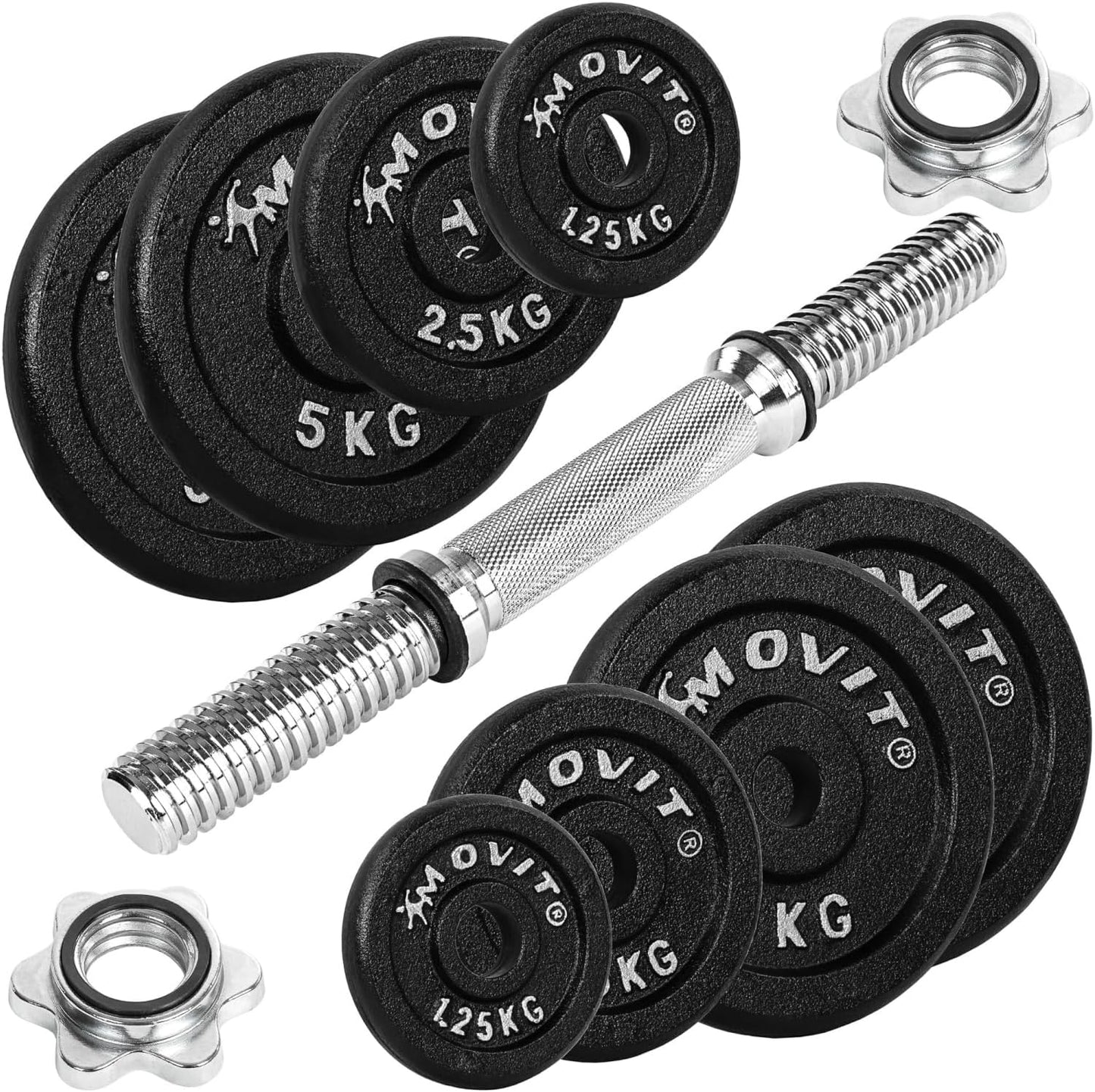 Dumbbell Set 10 - 25 kg