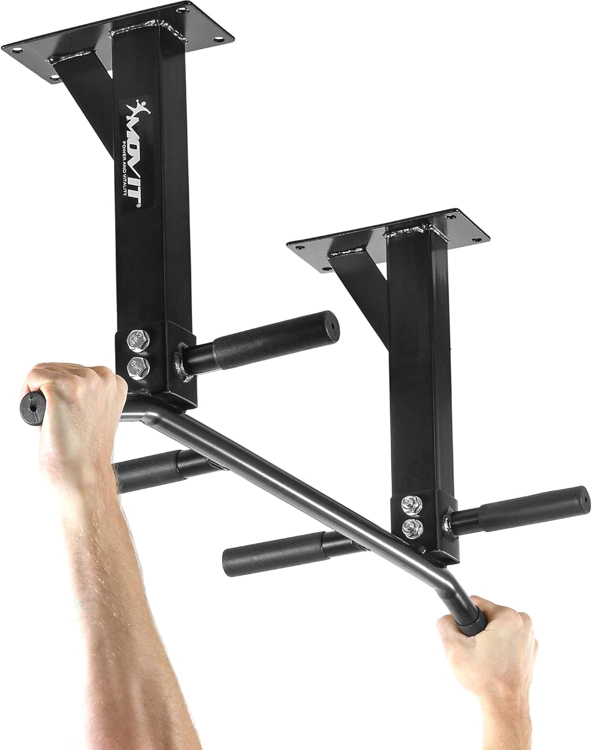 Pull-Up Bar Ceiling-Mounted - Black/White