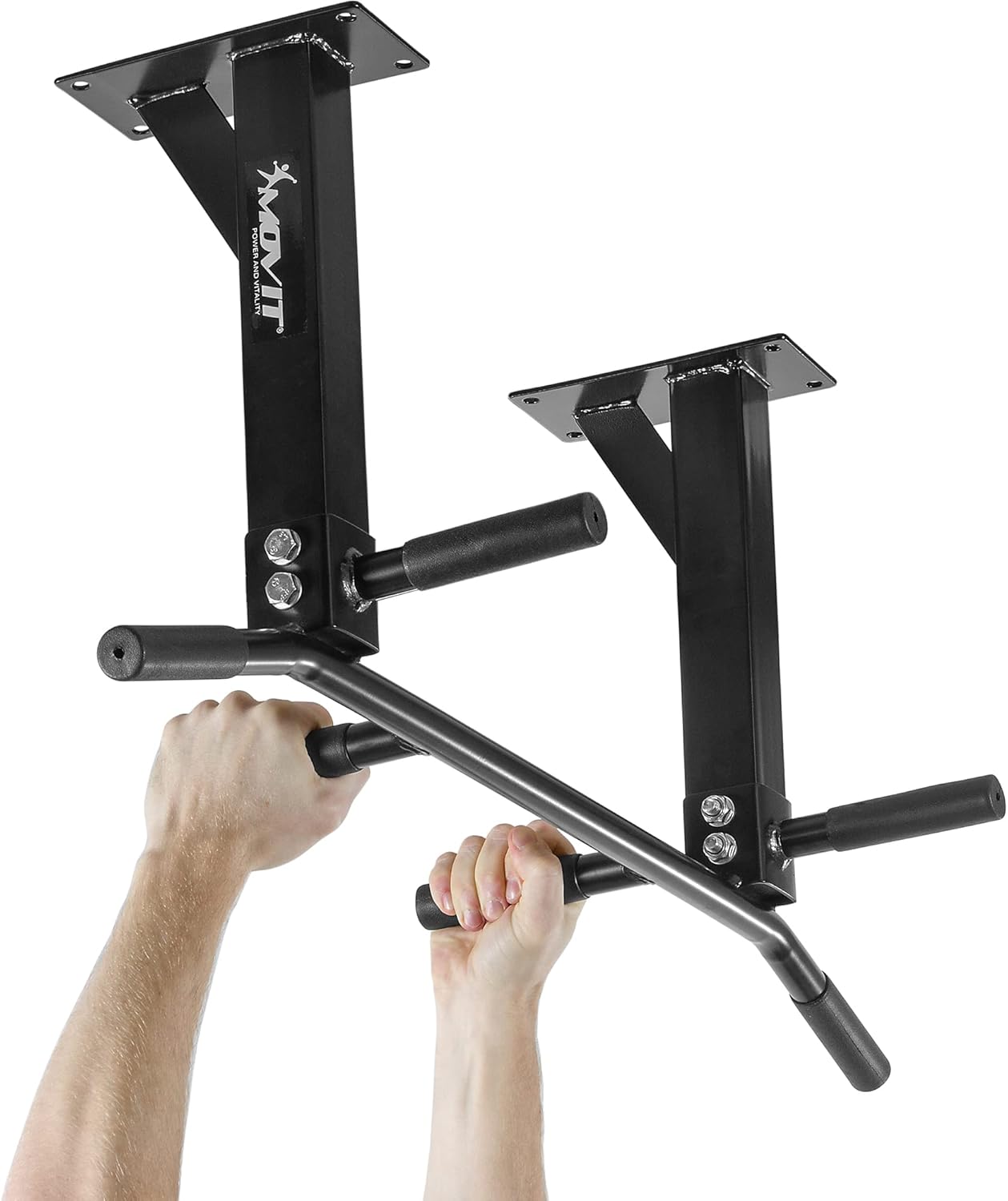 Pull-Up Bar Ceiling-Mounted - Black/White