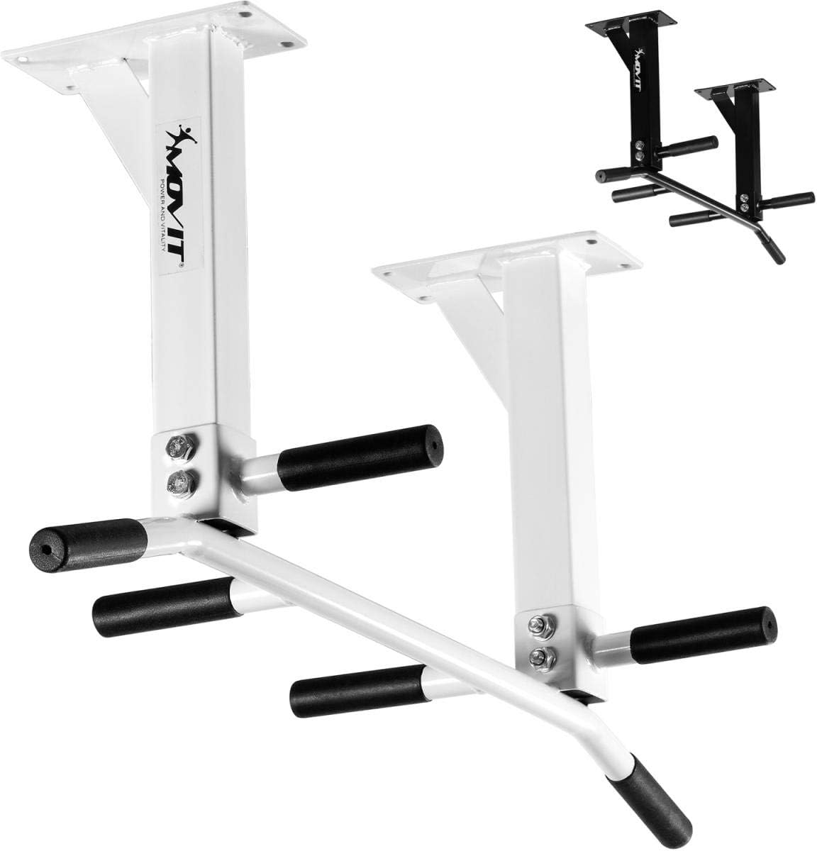 Pull-Up Bar Ceiling-Mounted - Black/White