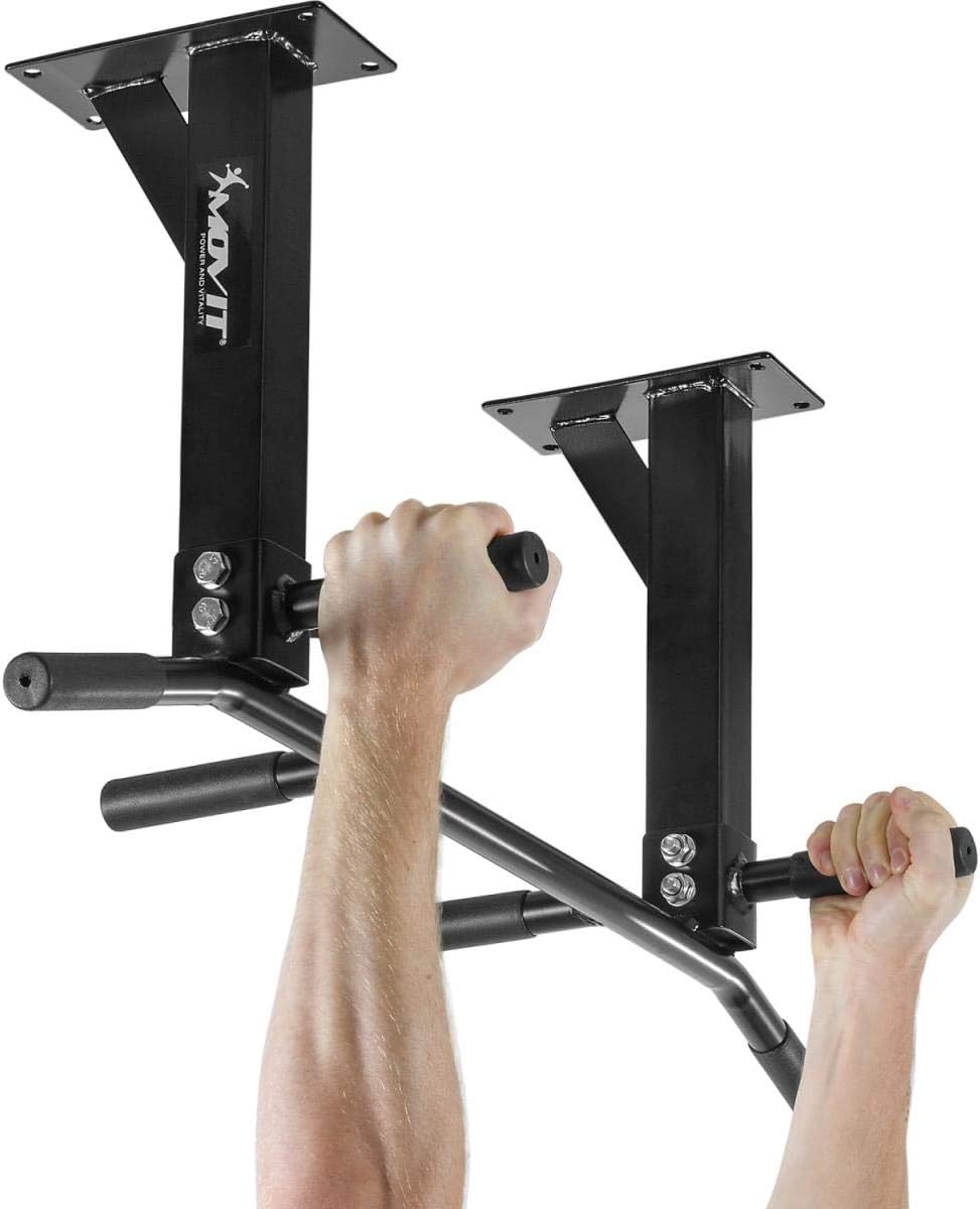 Pull-Up Bar Ceiling-Mounted - Black/White