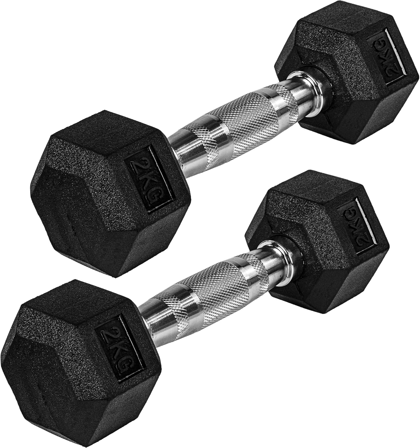 Hexagonal Dumbbell Set 4 - 25 kg