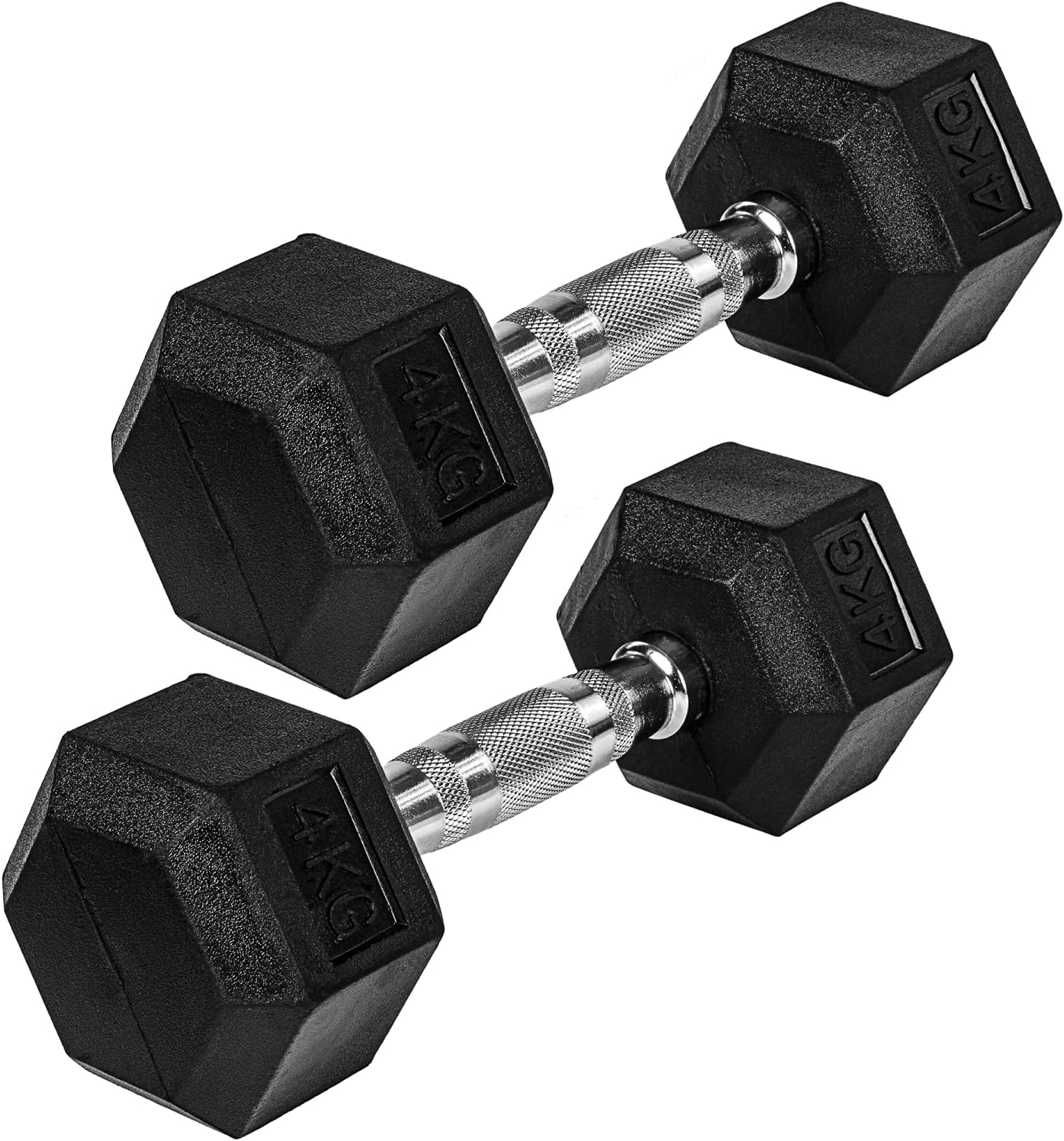 Hexagonal Dumbbell Set 4 - 25 kg