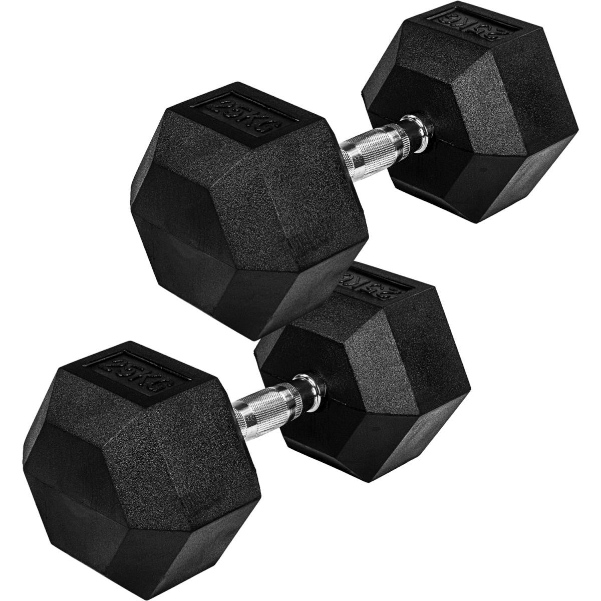 Hexagonal Dumbbell Set 4 - 25 kg