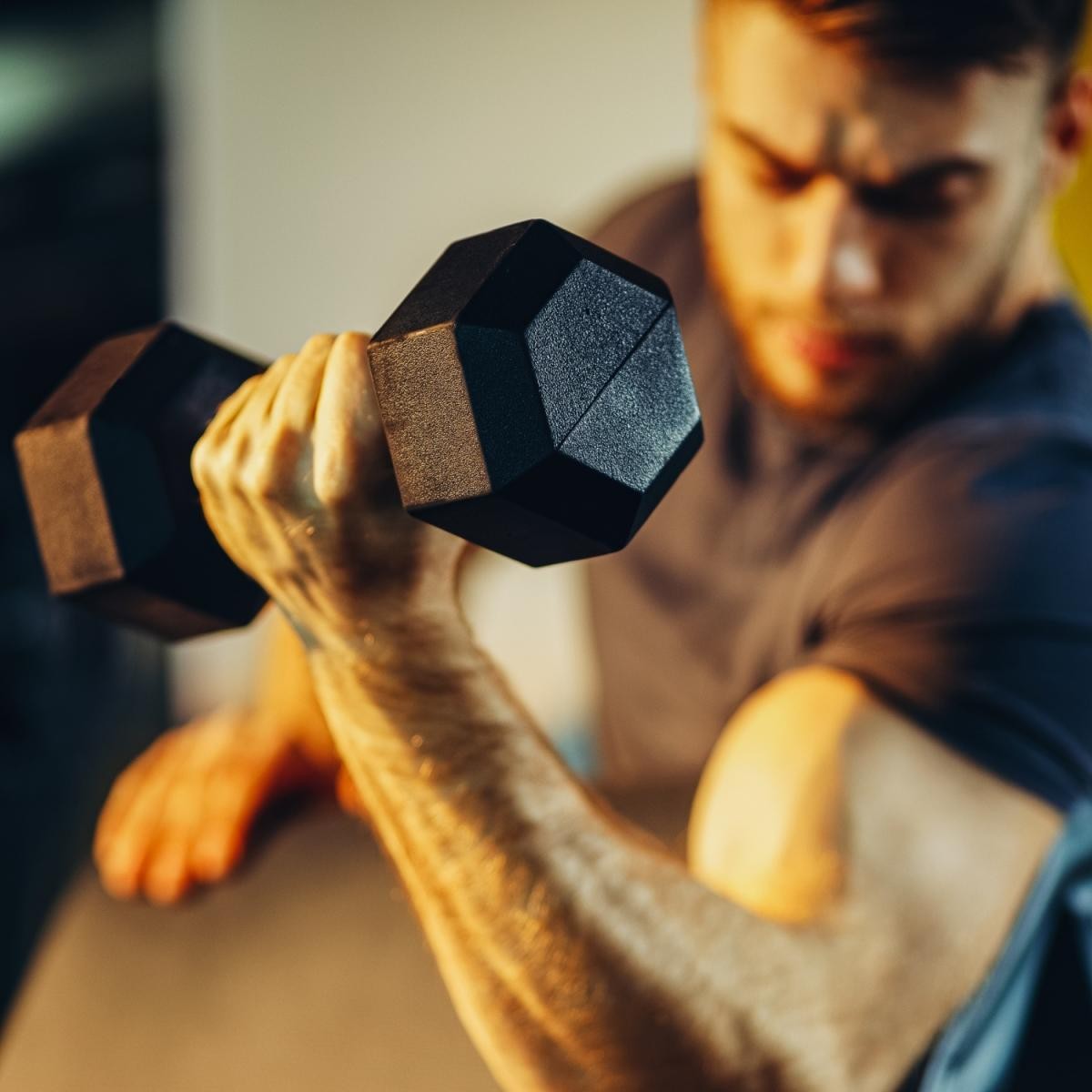 Hexagonal Dumbbell Set 4 - 25 kg