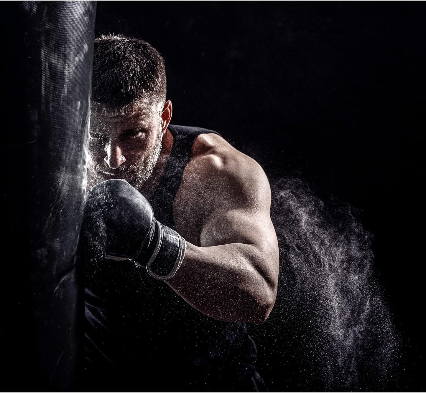 Boxing Set incl. Punching Bag, Boxing Gloves and Bandages
