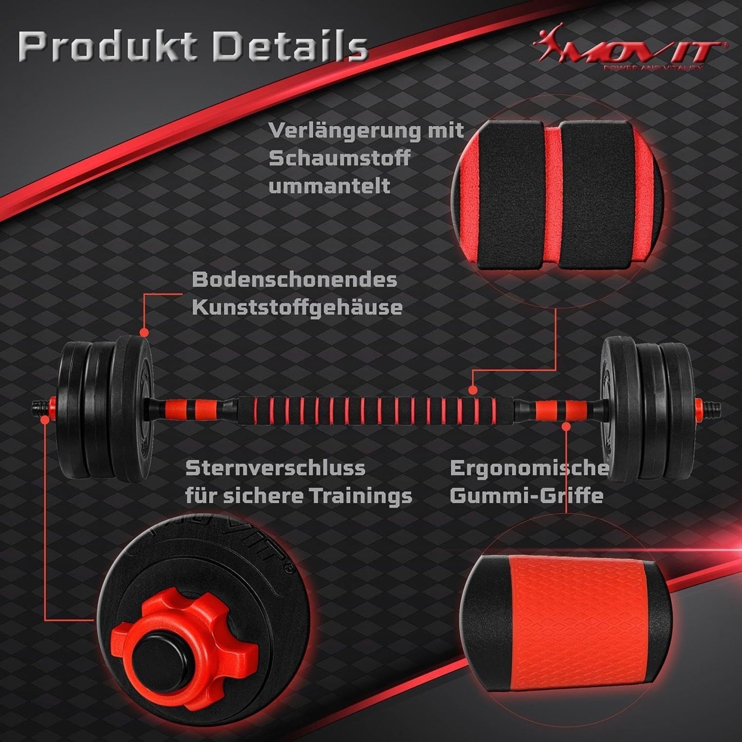 Weight Set 6-in-1 20 kg