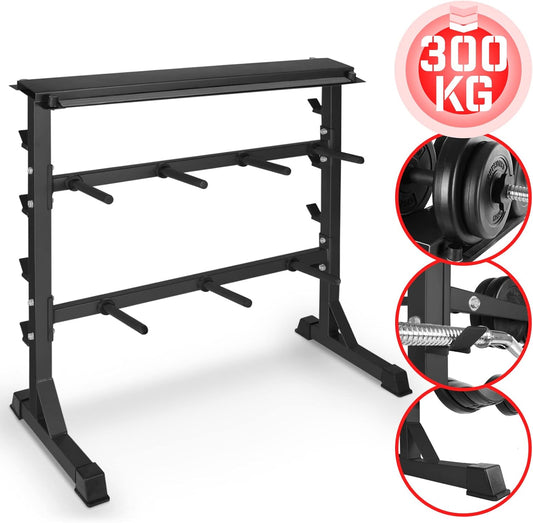 Weight Plate Storage - Black