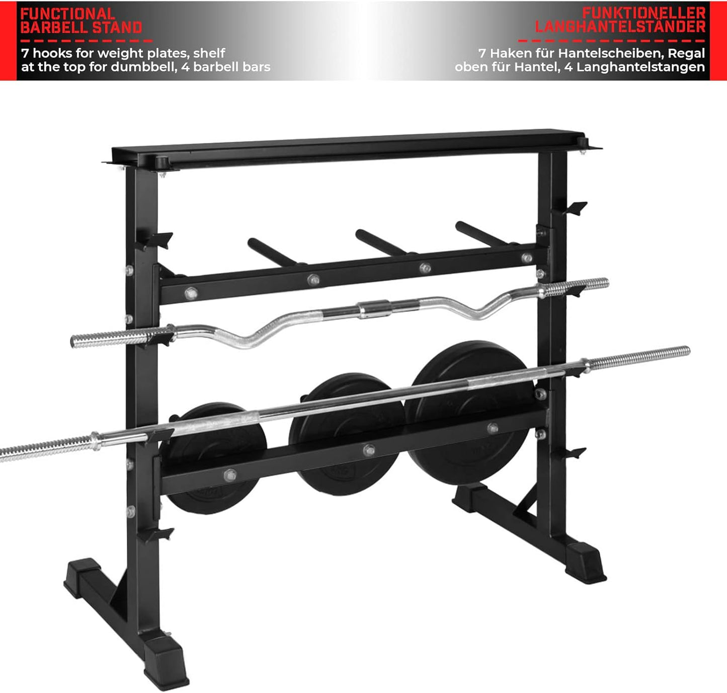 Weight Plate Storage - Black