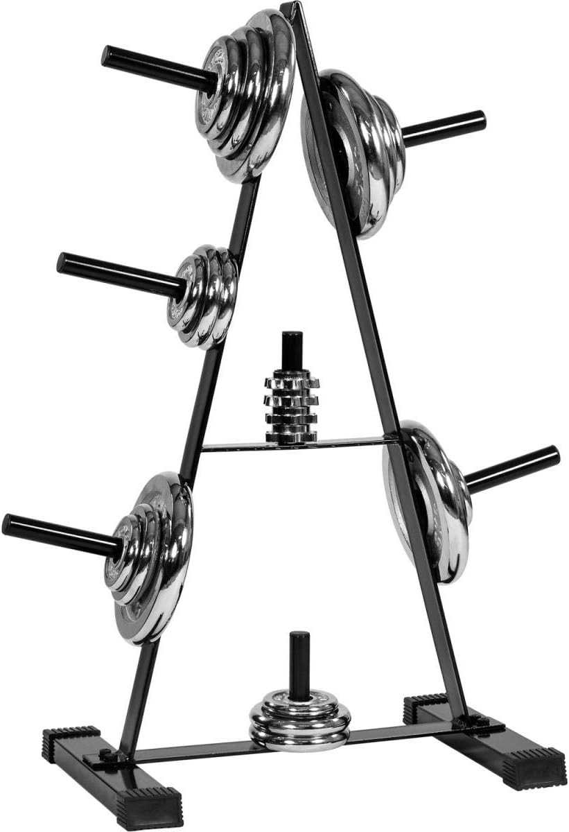 Weight Plate Rack Black