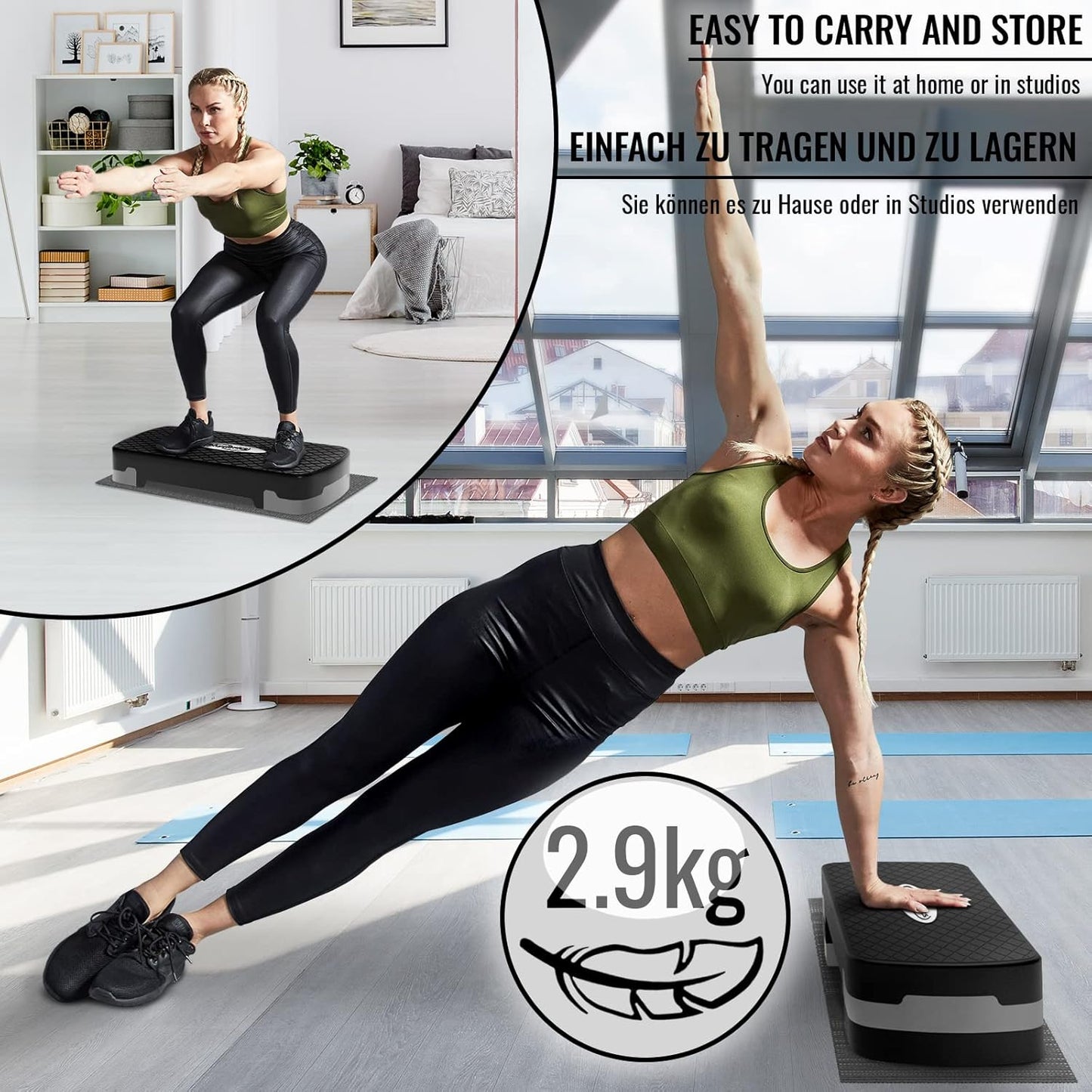 Aerobic Stepper - 3 Levels