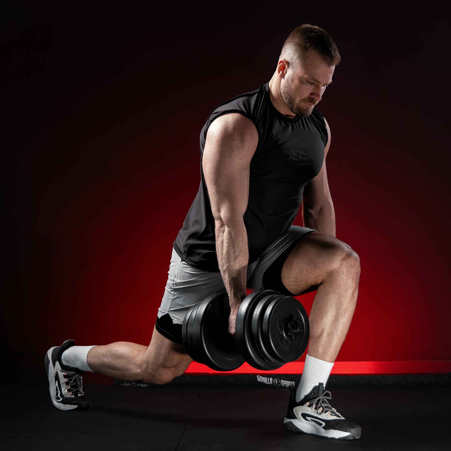 Plastic Dumbbell Set 20 kg, 25 mm