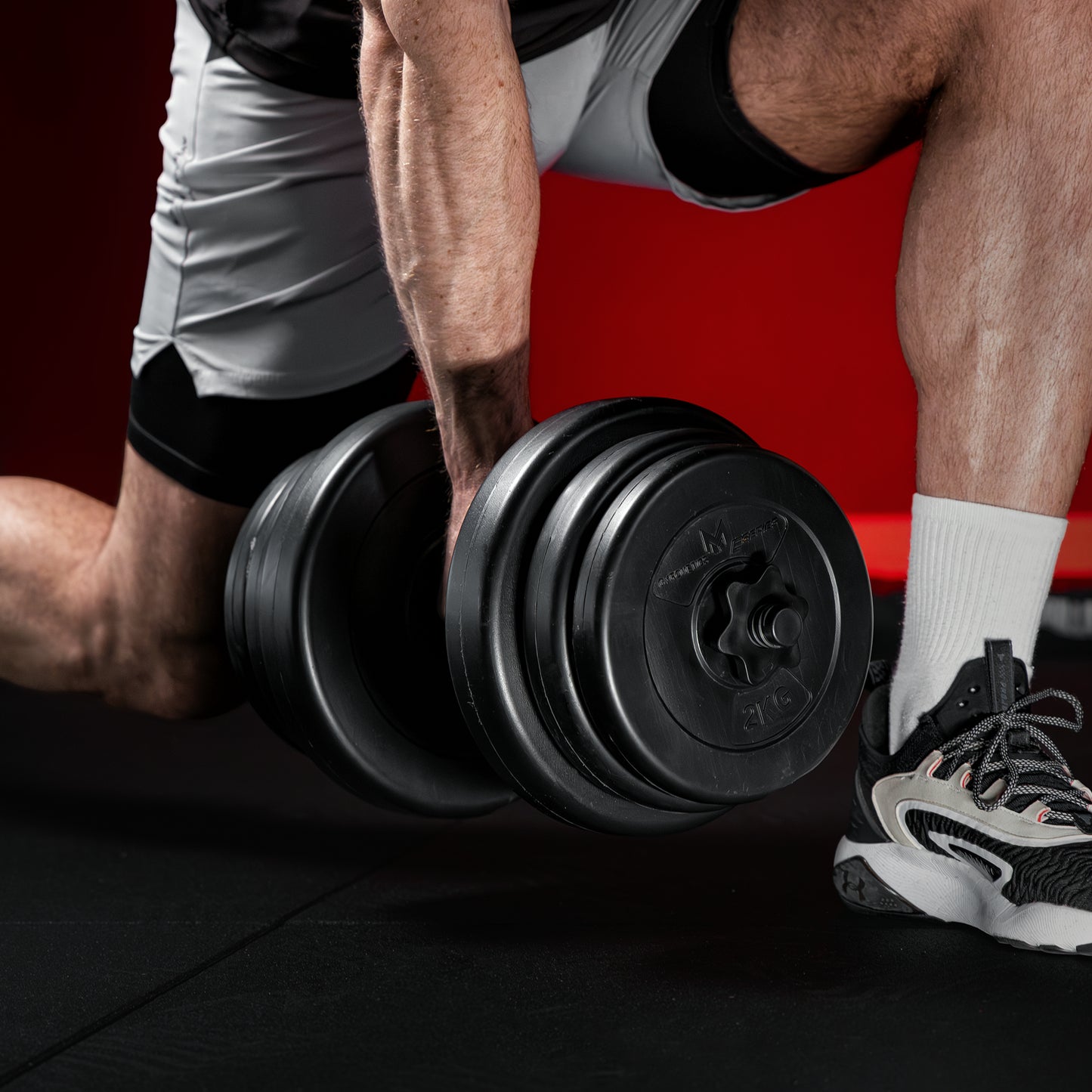 Plastic Dumbbell Set 20 kg, 25 mm