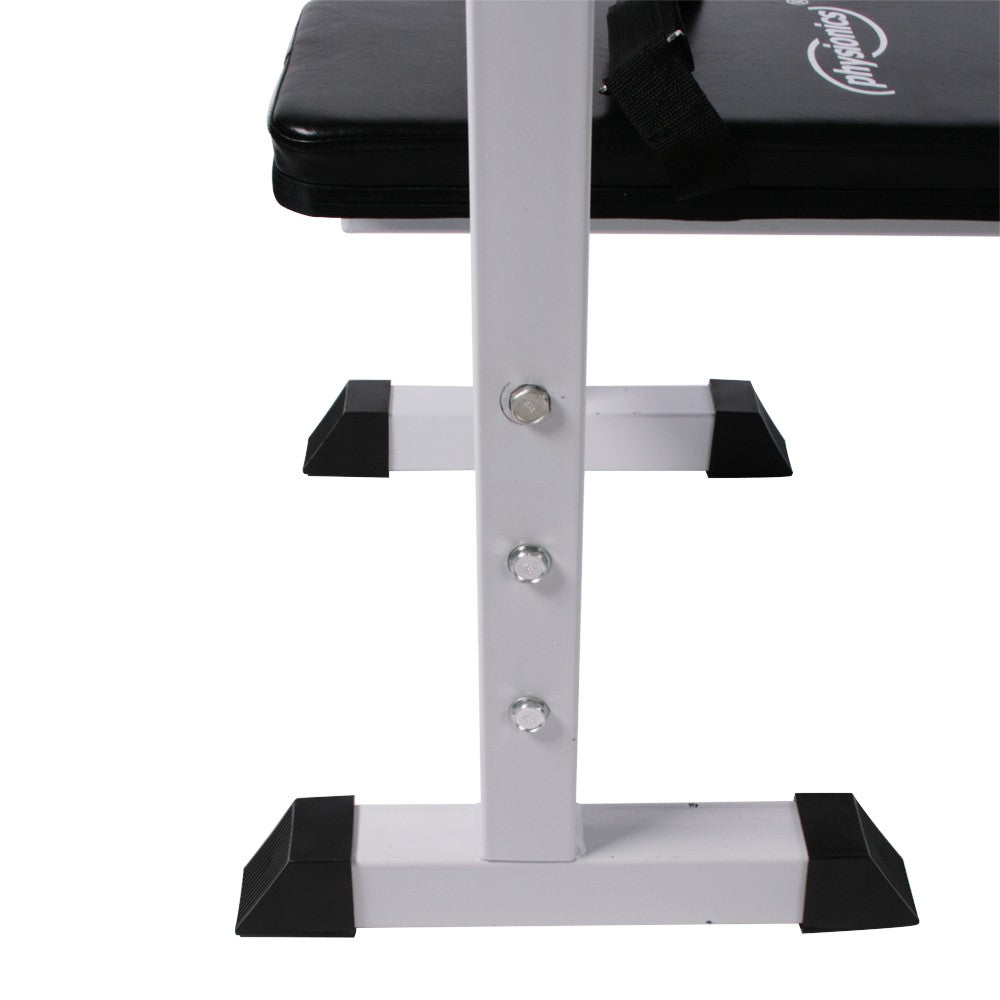 Weight Bench with Rack White