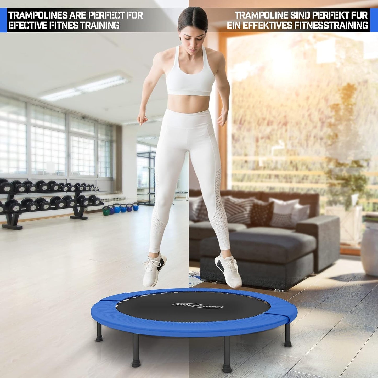 Fitness Trampoline 81 - 122 cm