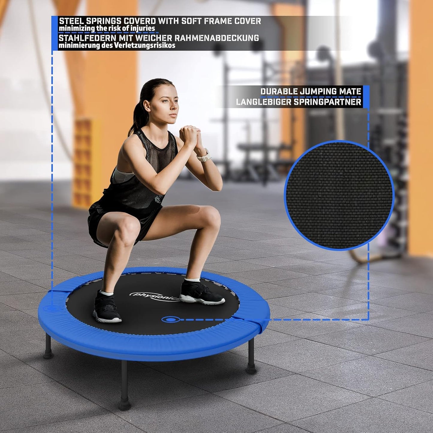 Fitness Trampoline 81 - 122 cm