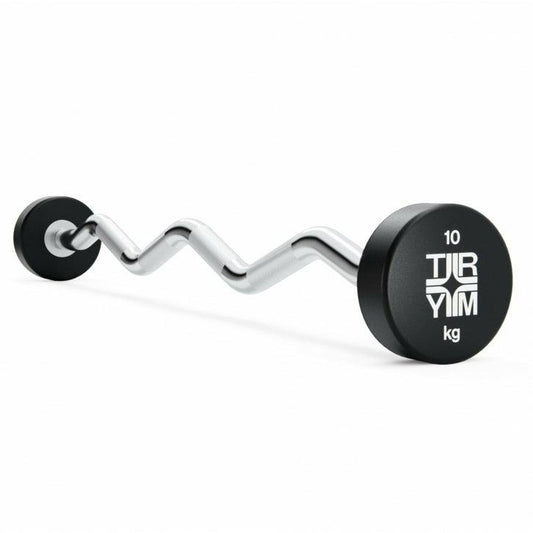 Pre-Loaded CPU EZ Curl Bar 10/15/20/25 kg