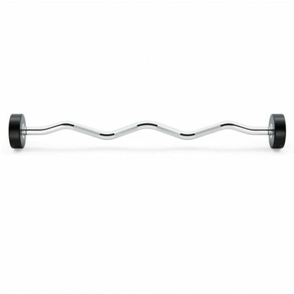 Pre-Loaded CPU EZ Curl Bar 10/15/20/25 kg