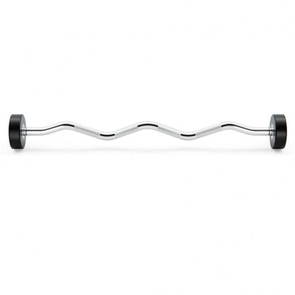 Pre-Loaded CPU EZ Curl Bar 10/15/20/25 kg