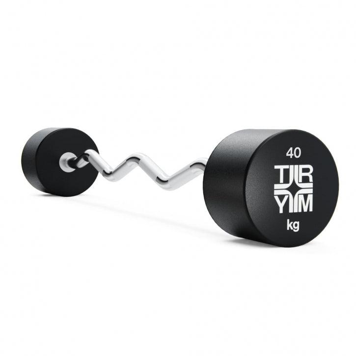 Pre-Loaded CPU EZ Curl Bar 10/15/20/25 kg