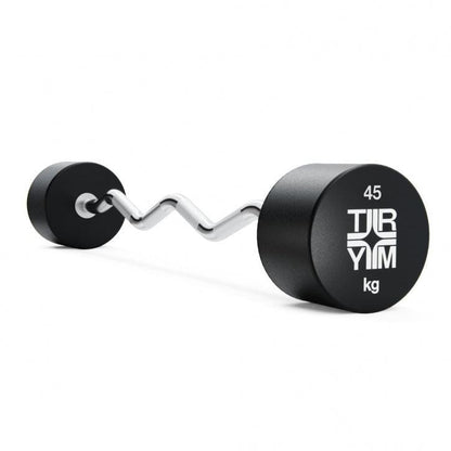 Pre-Loaded CPU EZ Curl Bar 10/15/20/25 kg