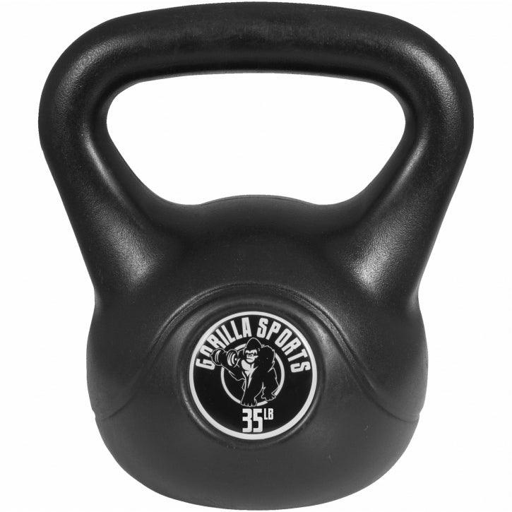 Plastic Kettlebell 10 - 45 lb (4.5 - 20.4 kg)