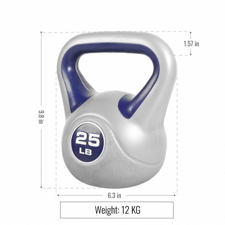 Plastic Kettlebell 5 - 35 lb (2.3 - 15.9 kg)