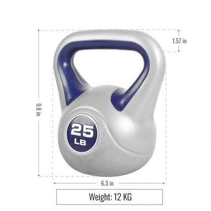 Plastic Kettlebell 5 - 35 lb (2.3 - 15.9 kg)