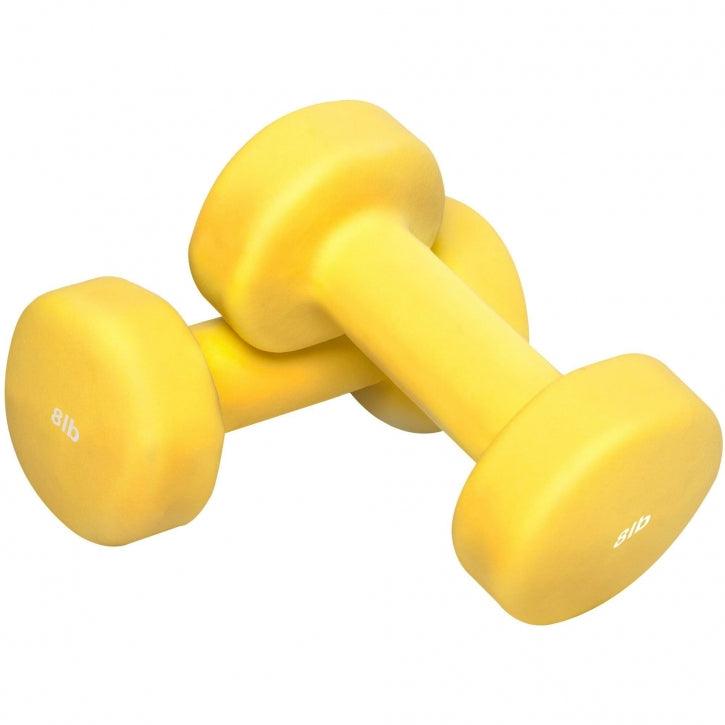 Neoprene Dumbbells (Set 2 x 1 - 8 lb)