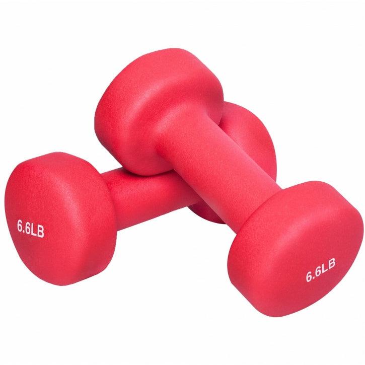 Neoprene Dumbbells (Set 2 x 1 - 8 lb)