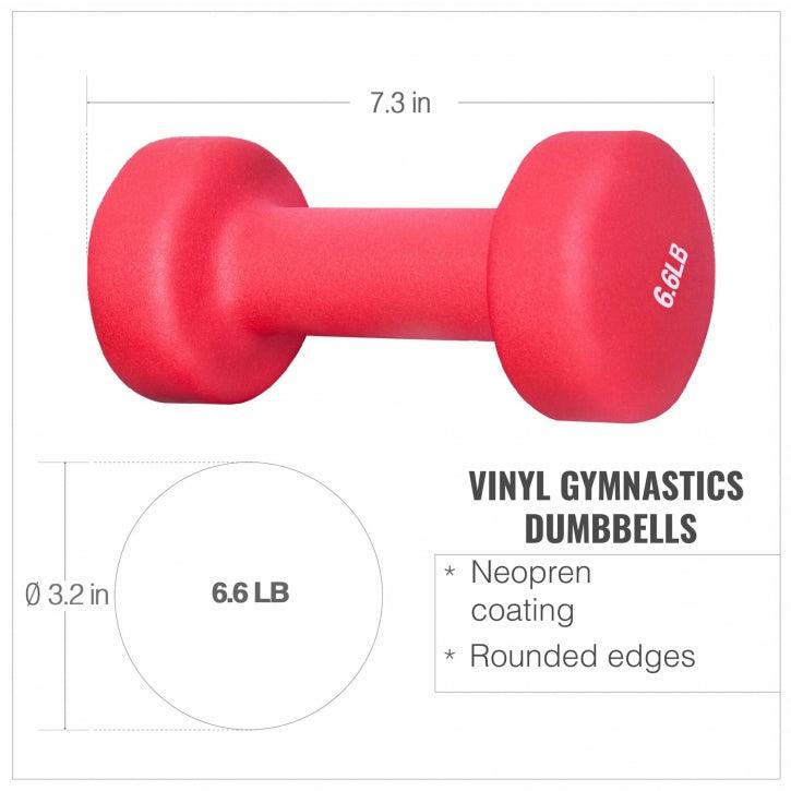 Neoprene Dumbbells (Set 2 x 1 - 8 lb)